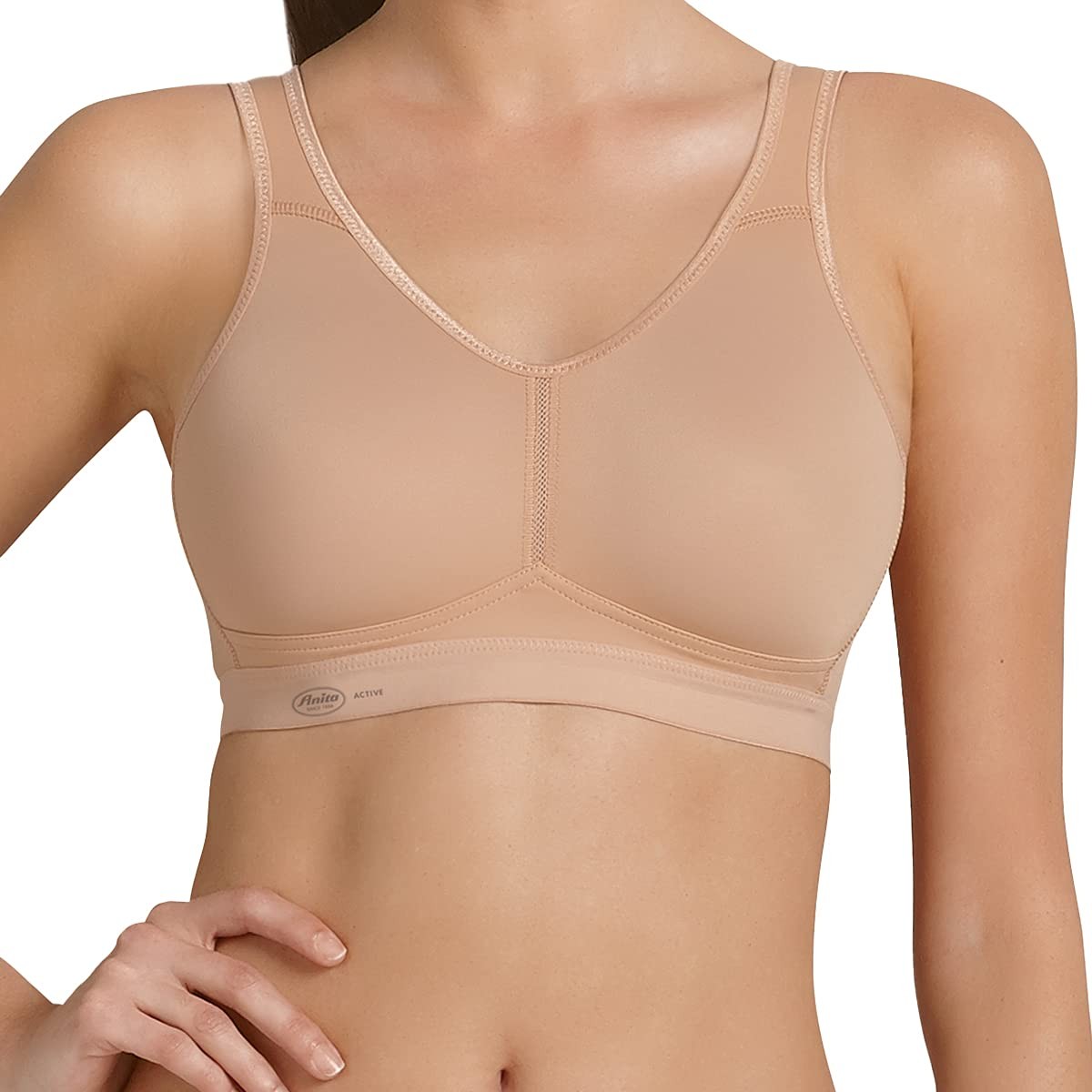 Soutien-gorge de tous les jours femme beige Active confortable et discret FR 105B