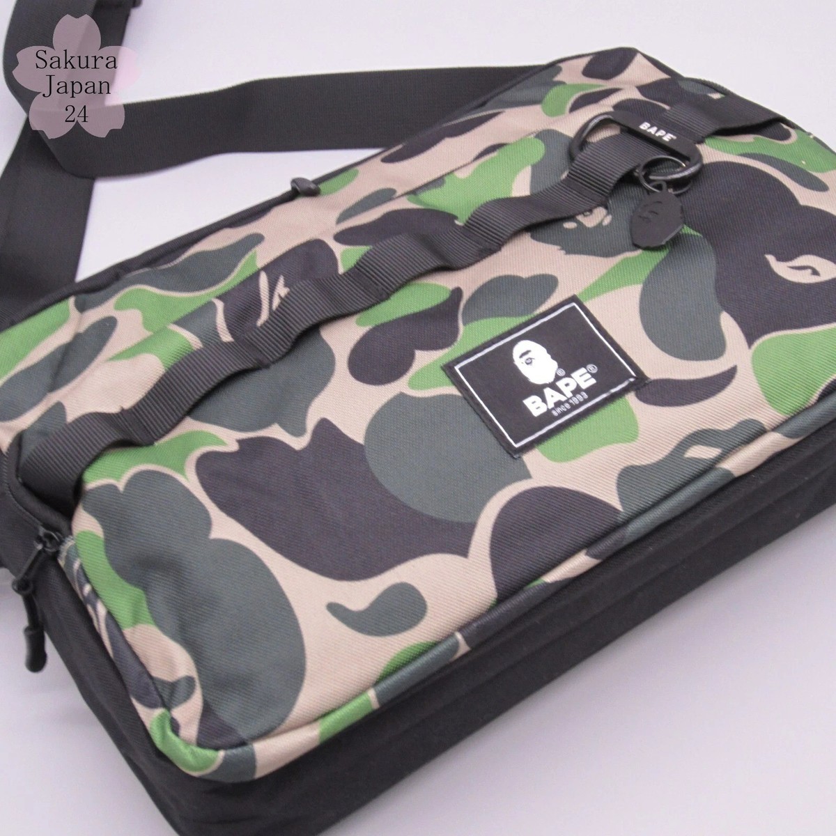 BAPE A Bathing Ape Camo Shoulder Bag 2021 AW Official Japanese