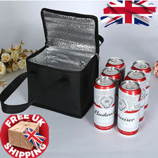 Portable Insulated Cooler Bag Large Folding Thermal Picnic Ice Pack Food Deliver