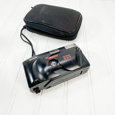 Vintage Kodak Star 335 Point  Shoot 35mm Film Camera w/Case - Film Tested Works