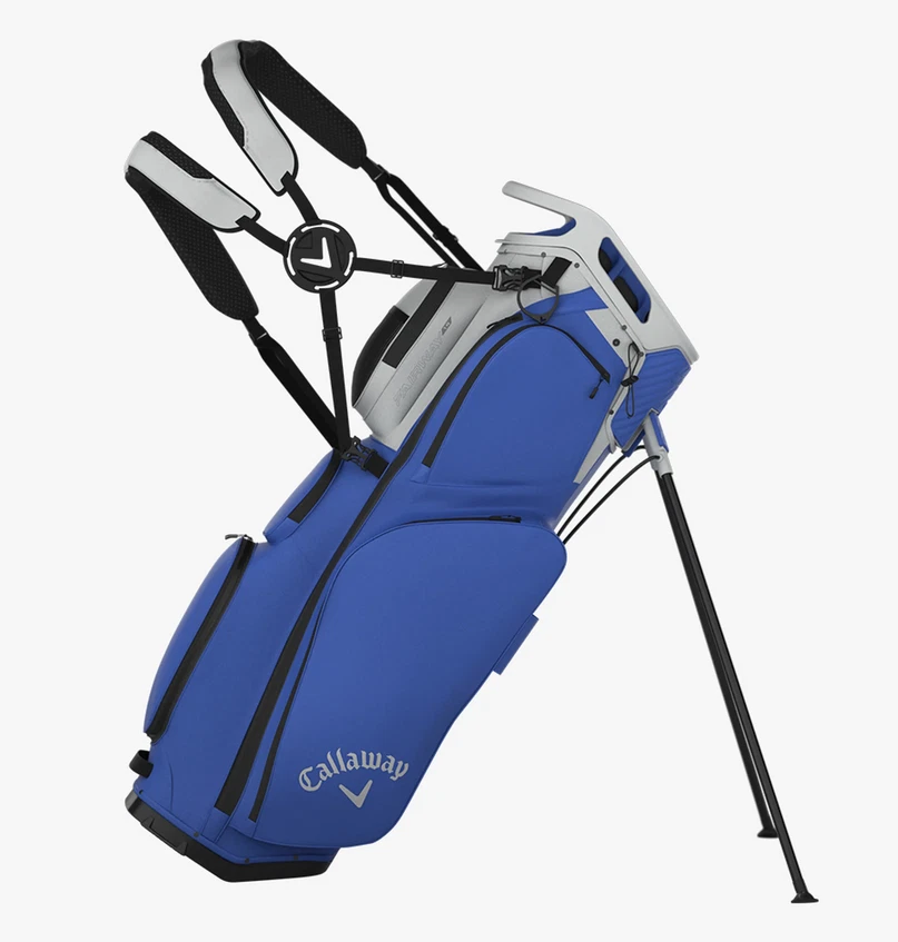 Callaway キャディバッグ グレー/ブラック/ブルー Callaway Golf Silver Bags for sale | eBay