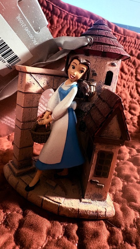 Disney Sketchbook Christmas Ornament Belle- Beauty And The Beast (New) 