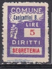 CANICATTINI BAGNI - Marca municipale