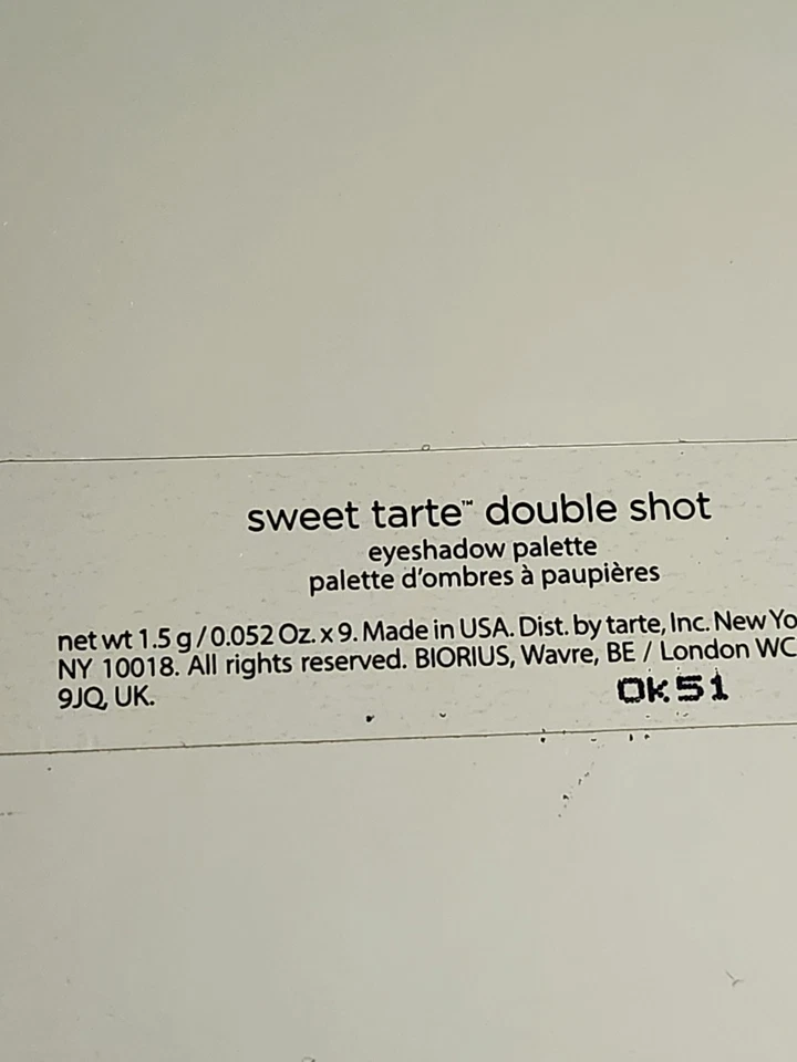 Paleta de Sombras Tarte Sugar Rush Sweet Tarte Double Shot Nova - Imagem 3 de 3