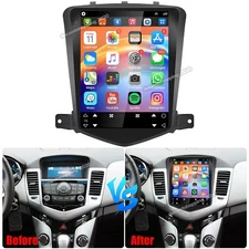 Car Apple Carplay Radio For Chevy Cruze 2009-2015 Android 15.0 GPS Stereo Player