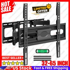 Full Motion HDTV TV Wall Mount Bracket 32 36 37 40 42 47 50 52 55 60 65 inch NEW