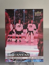 2025-26 Upper Deck Series 2 UD Canvas Sean Monahan Columbus Blue Jackets C-184