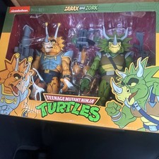 TMNT ZARAX AND ZORK 2PACK NECA TEENAGE MUTANT NINJA TURTLE TARGET EXCLUSIVE NEW
