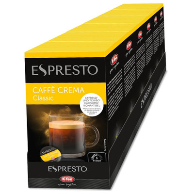 Caffè Crema Classic, kompatibel mit K-fee & Aldi Expressi, 96 Kaffeekapseln