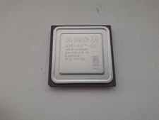 AMD K6-3 400AHX AMD-K6-III/400AHX rare vintage CPU GOLD