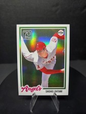 2021 Topps Chrome Shohei Ohtani 70 Years of Topps #70YTC-28 – Angels