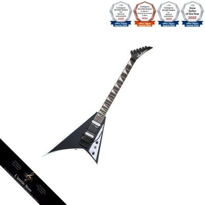 Jackson/JS Serie Rhoads JS32 Amaranth Griffbrett schwarz mit weißen Fasen Japan