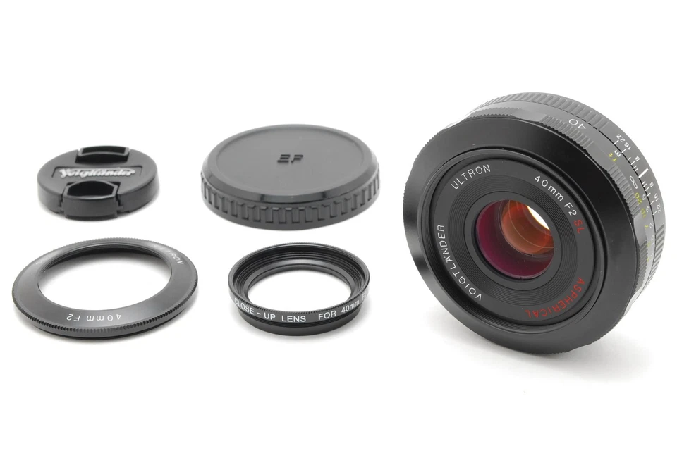 [Top MINT w/Box] Voigtlander Ultron 40mm f2 SL II N Lens For Canon EF From JAPAN - image 4 of 4