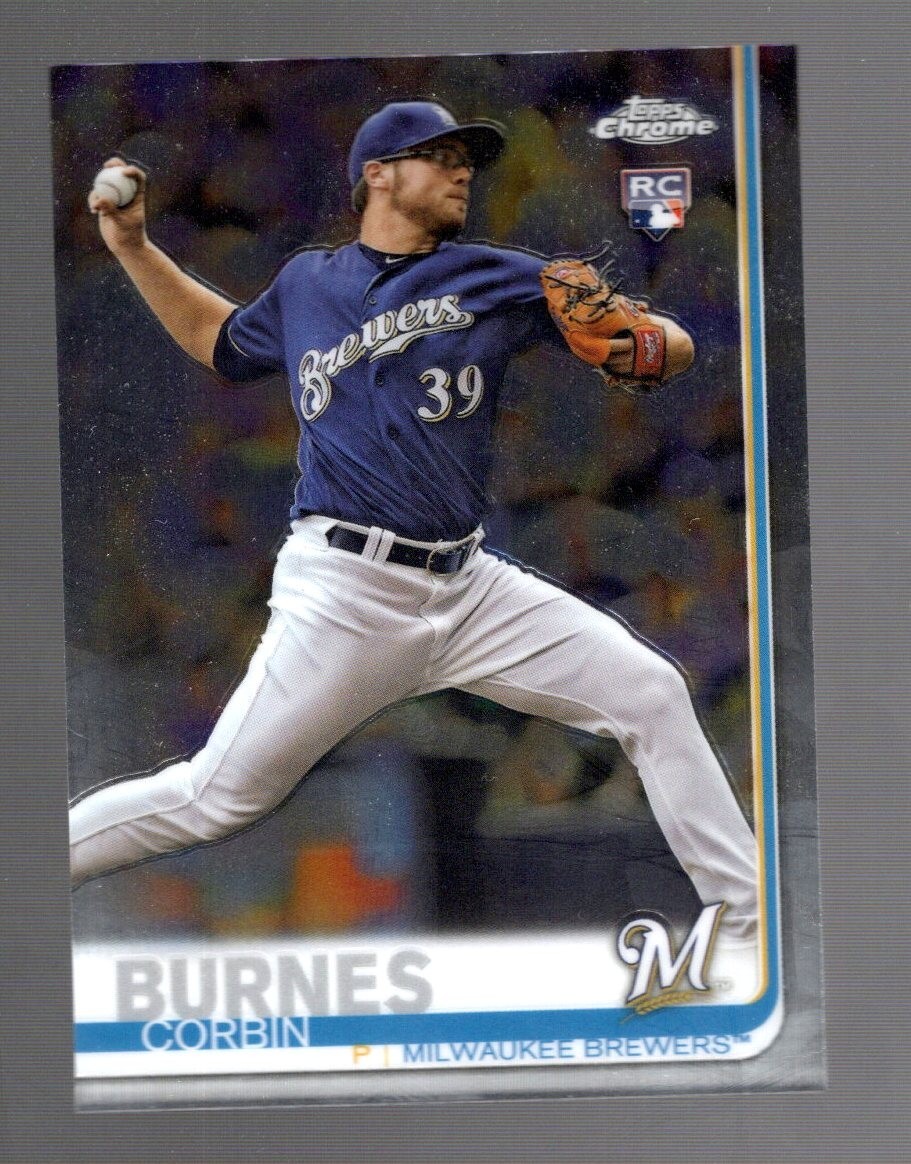 2019 Topps Chrome - Corbin Burnes #84 (RC)