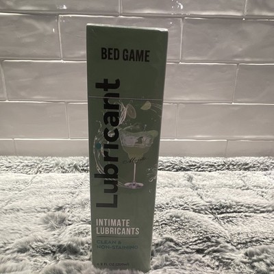Bed Game Lubricant Intimate Clean Non-Staining Mojito Flavored 6.8 oz exp: 03/27