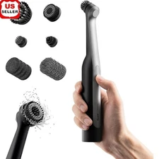 Cordless Electric Grout Brush 360° Rotating Power Dual Speed 6-in-1 Attachments