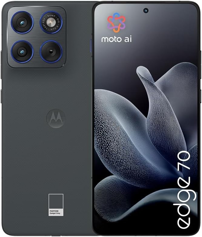 MOTOROLA Edge 70 PANTONE Gadget Gray 256 GB 8 GB RAM Indian Global