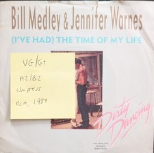 Bill Medley & Jennifer Warnes I've Had The Time Vinyl Record 7" VG/G+ PB49625