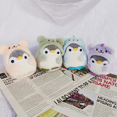 Plush Keychain Cute Penguin Doll Bag Pendants Keychains Toys Creative Key Chain