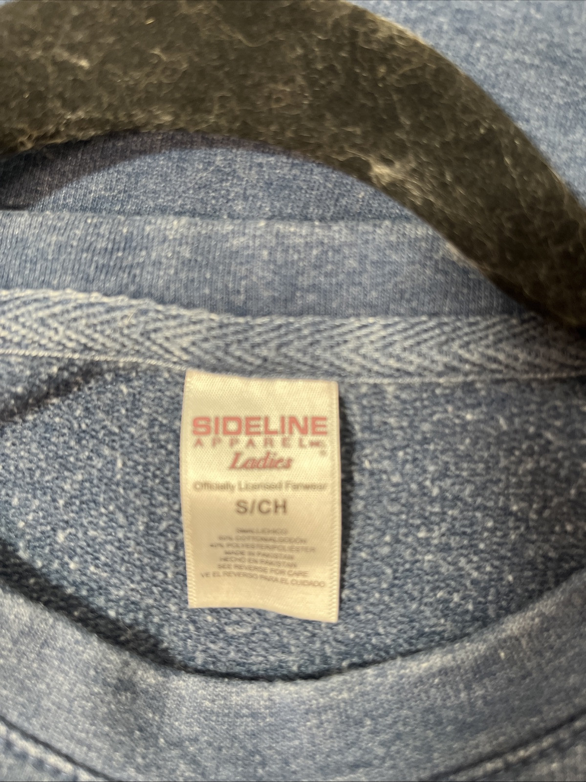 University Of Michigan Wolverines Sideline Womens Lightweight Sweatshirt Small