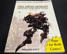 Final Fantasy Anthology Official Strategy Guide Brady Games 1999 SquareSoft