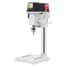 340W Mini Bench Drill Press, Three-Speed Adjustable Wired Mini Bench Drill