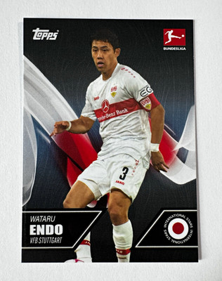 Topps 2023 Bundesliga International Stars Wataru Endo VfB Stuttgart Insert
