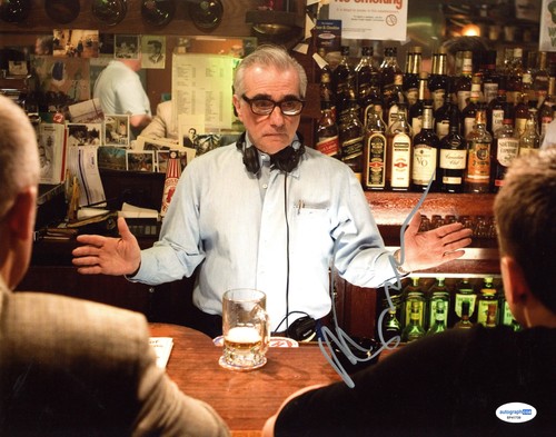 Martin Scorsese "The Departed" Director AUTOGRAPH Signed 11x14 Photo ACOA