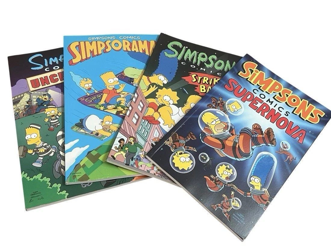 Preços baixos em Os Simpsons Graphic Novel Capa mole Comics