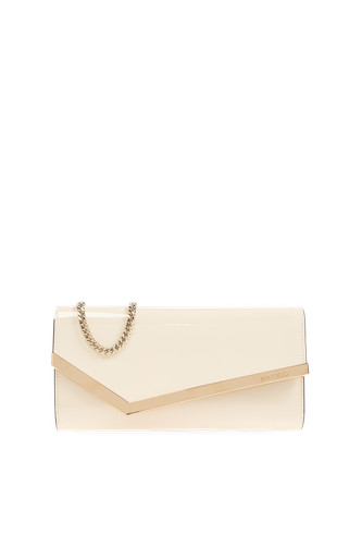 Jimmy Choo - Women - Emmie clutch - Cream