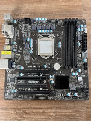 ASRock Mainboard B75 Pro3-M, LGA 1155/SOCKEL H2 / Micro ATX /compatibel i7/i5/i3