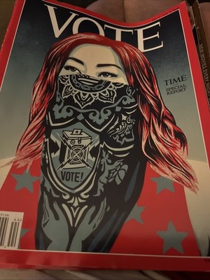Time Magazine Nov.2 / Nov.9 2020 VOTE  special report double issue No Mail Label