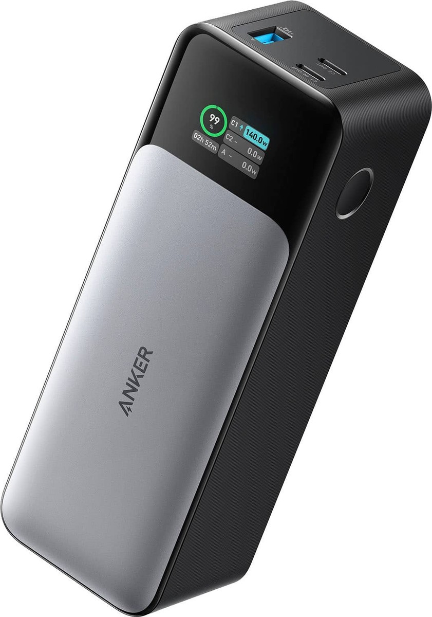 ［新品未開封］ANKER 537 Power Bank 24000, 65W Anker PowerCore 24K Portable Charger, 24,000mAh 65W Bank for