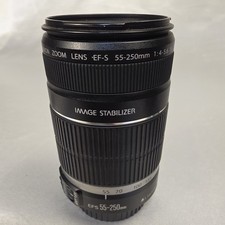 Canon EF-S 55-250mm f/4-5.6 IS Lens Sunpak 52mm Circular Polarizer