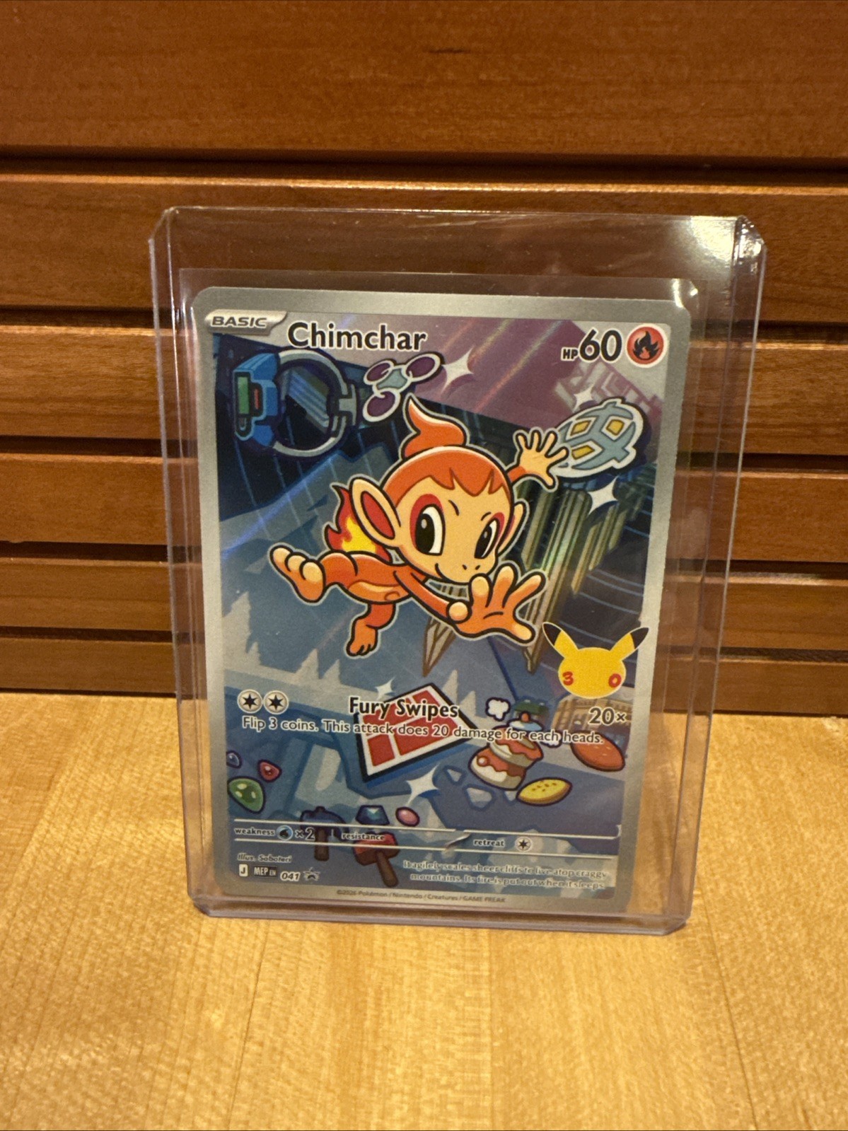 Chimchar 041 Me: Mega Evolution Promo Holo