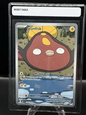 Stunfisk Holo Illustration Rare SV: White Flare 118/086 NM on eBay
