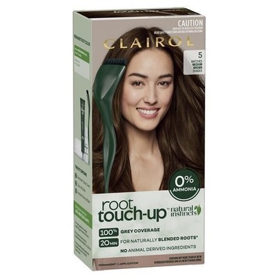 Clairol Root Touch Up Natural Instincts 5 mittelbraune permanente Haarfarbe...