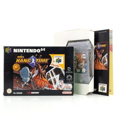 Nintendo 64 Spiel: NBA Hang Time Basketball - Modul Anleitung OVP (PAL DE)