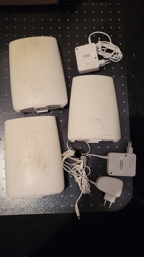Netgear Orbi Tri-Band Mesh Router Set 2x RBS50 1x RBS40 WiFi Access Points