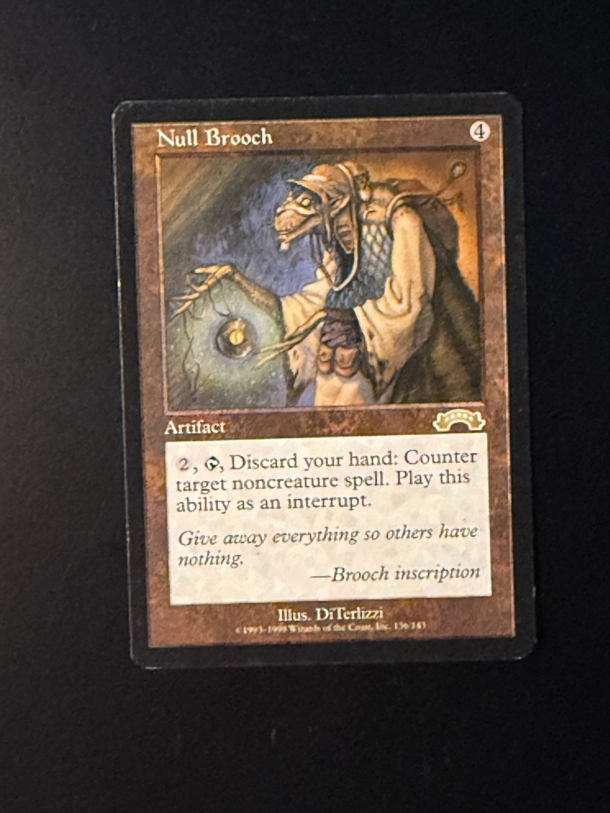 MTG - Null Brooch - Exodus - 1x - NM (Magic: The Gathering)