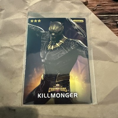 Marvel Contest of Champions Killmonger Non-Foil Card Series 2 Dave & Busters