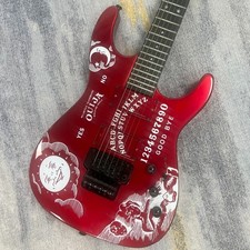 Esp Kirk Hammett Ouija Red tastiera palissandro Floyd Rose tremolo