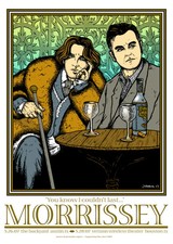 Morrissey x Oscar Austin 2007 Jermaine Rogers Gig Poster Ltd Edition Print