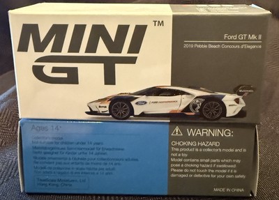  Ford GT Mk II 2019 Pebble Beach Concours d'Elegance 1:64 Car  TSM MGT00293