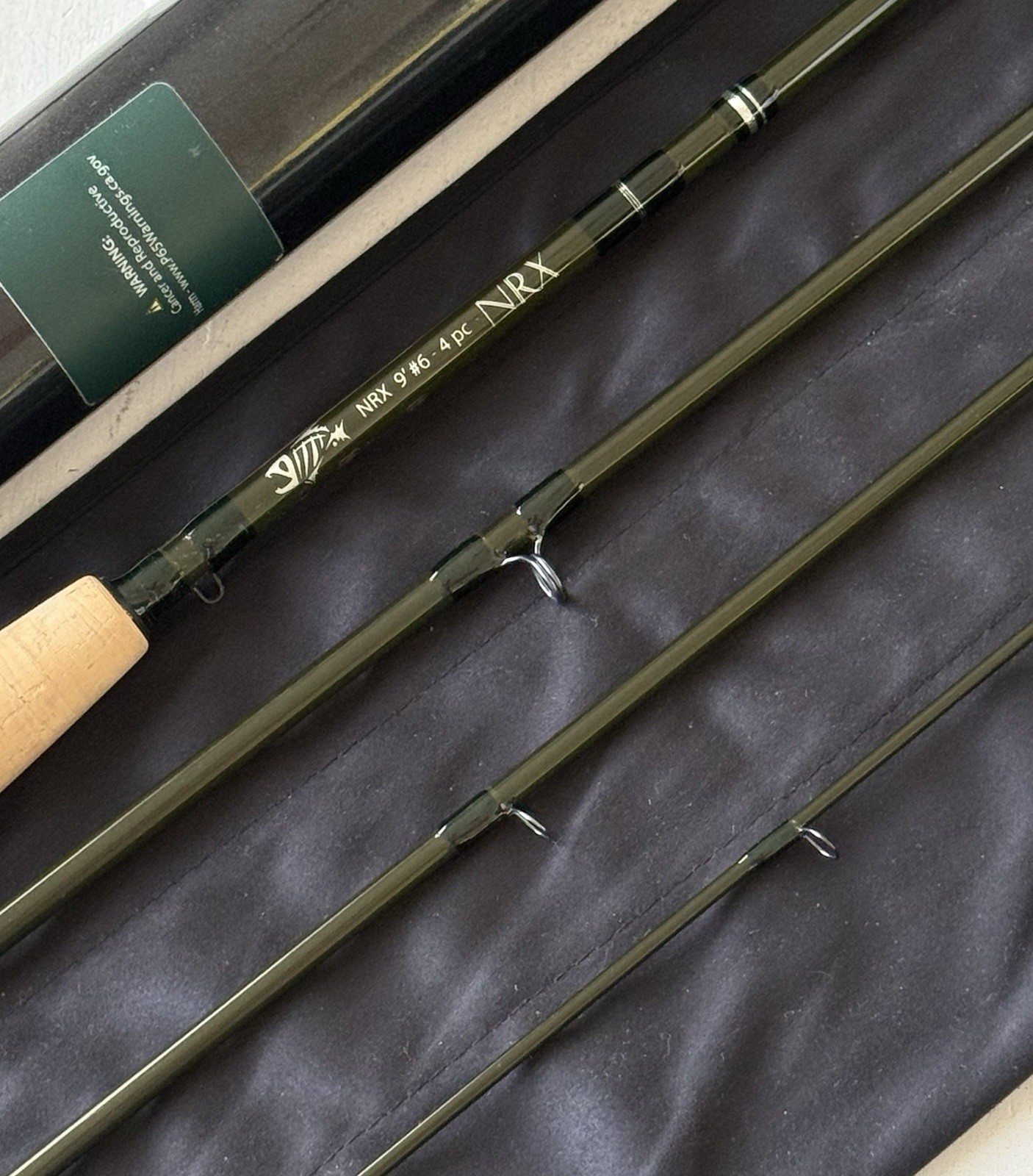 **BEAUTIFUL**🔥RARE G LOOMIS NRX Green Blank 6wt. 9’ft fly rod!!🔥~LEGENDARY~🔥