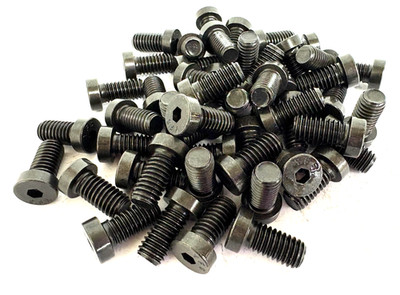 3/8-16 X 3/4'' LOW HEAD SOCKET HEAD CAP SCREWS BLACK ALLOW STEEL - 50 PCS