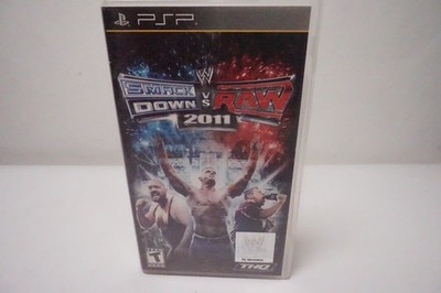 WWE Smackdown Vs. Raw 2011  -Sony PSP Game Complete -VGood