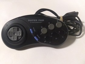 Sega Genesis 3 Core System With Aftermarket Controller Instead Of OEM Controller