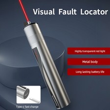 Visual Fault Locator Rechargeable VFL Laser Tester 15mw Battery Rechargeable