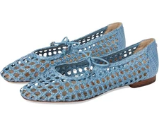 Sam Edelman Women's Marcie Woven Raffia Bow Ballet Flat